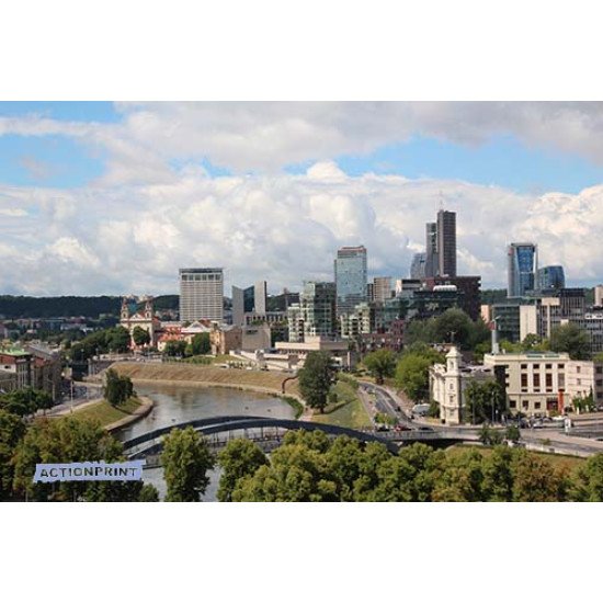 Fototapetas Vilniaus panorama 003, Lietuva, 400x270 cm