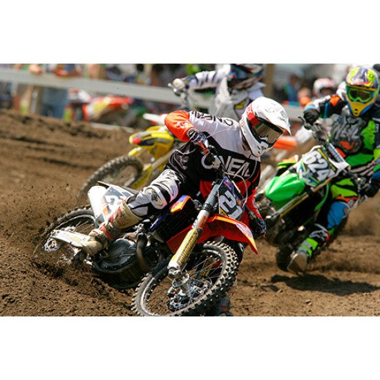 Fototapetas Motokroso lenktynės per purvą