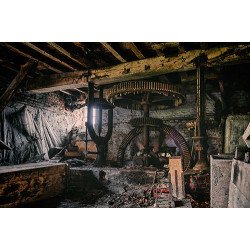 Fototapetai Vandens malūno vidus