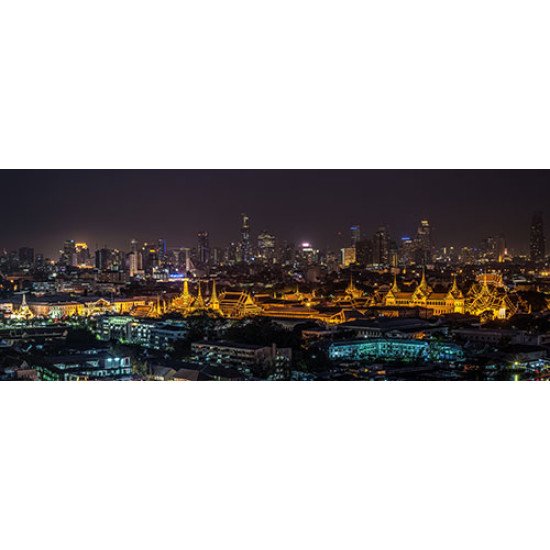 Fototapetai Naktinė miesto panorama