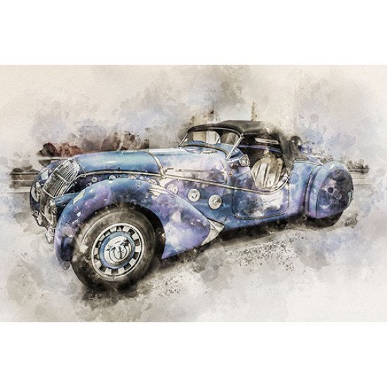 Fototapetai Antikvarinio automobilio prototipo paveikslas