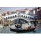 Fototapetai Turistų orientyrinis aprodymas kanoja Rialto tiltas, Venecija, Italija