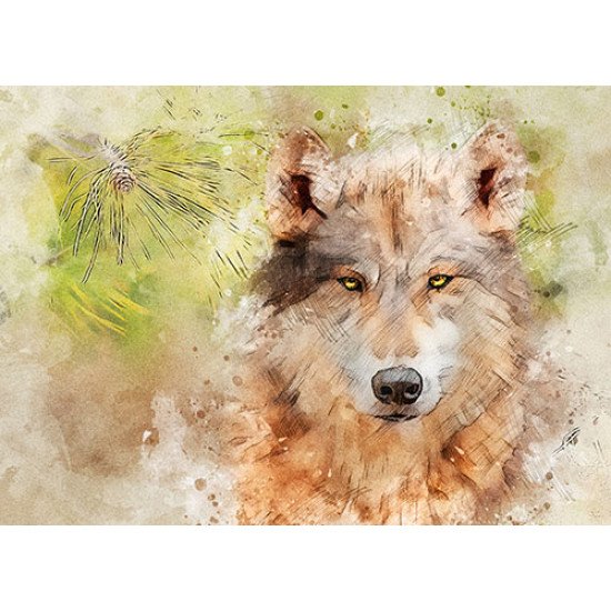 Fototapetai Vilko paveikslas