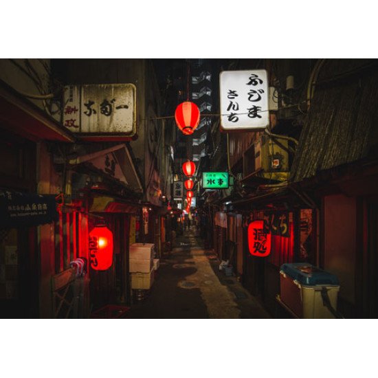 Fototapetai Honkongo skersgatvis