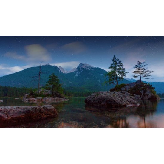 Fototapetai Kalnų ežero akmenys