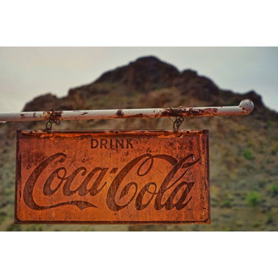 Fototapetai Coca cola vartų ženklas