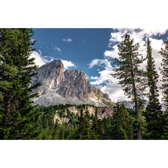Fototapetai Kalno vaizdas nuo apačios,  Grassi Lakes Trail, Kanada