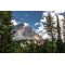 Fototapetai Kalno vaizdas nuo apačios,  Grassi Lakes Trail, Kanada