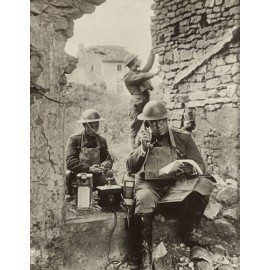 Fototapetai Senovinė karo komunikacijos dalinio nuotrauka